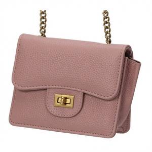 Borsa a Tracolla in Pelle con Catena per Donna - Product Image 4
