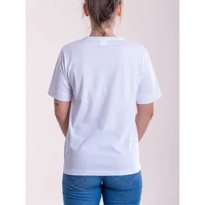 T-Shirt Personalizzata a Maniche Corte per Donna per Merchandising Promozionale - Product Image 5