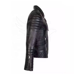 2025 New Style <b>leather</b> <b>Jackets</b> Wholesale Price <b>Men</b> <b>leather</b> <b>Jackets</b> Hot Arrival <b>Leather</b> Winter <b>Jackets</b> - Product Image 4