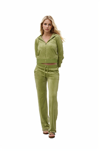 Ensemble deux pièces Survêtement d'entraînement Ensemble décontracté pour femmes Velours Haute qualité Ensemble survêtement 2 pièces pour femmes Fitness - Product Image 3