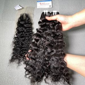 มัดผมผ้าคู่ที่มีความหนาสม่ำเสมอจากรากถึงปลาย - Product Image 4