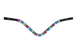 กำไลหนังรูปม้าแฟนซีพร้อมเพชรระดับพรีเมี่ยม/หินคริสตัลหรูหราและทำด้วยมือประกายและทนทานในขนาด COB เต็มรูปแบบ - Product Image 6