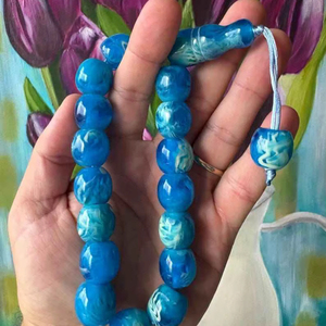 ลูกประคำอิสลามเรซิ่น 99 เม็ด มิสบาฮ์ มุสลิม - Product Image 1