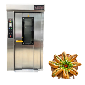 Nouveau four rotatif à 16 plateaux avec certificat ISO avec moteur de four industriel Altuntop Trolley 28Kw/H capacité distributeur Kien en en stock - Product Image 1