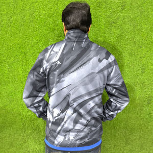 Vestes bomber d'hiver pour hommes légères et personnalisables en gros, fermeture éclair intégrale, col rond, coupe-vent, 100% polyester, haute qualité pour garçons - Product Image 5