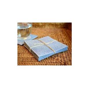 Hot Sale Linen coaster Wholesale 100% Real Fabric Linen Coaster <b>Square</b> Manufacture Wholesale Bulk Price - Product Image 5