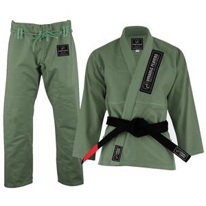 Traje de BJJ Jiu Jitsu brasileño de ajuste personalizado, de algodón ligero Kimono, uniforme de artes marciales con cinturón para entrenamiento, uso de agarre - Product Image 3