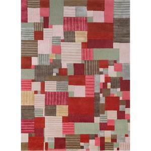 Caliedo Handmade Beige & <b>Brown</b> <b>Wool</b> Viscose Rug Tra-14562 Large Area Patchwork Design for Home Hallway Rectangle Tra-14562 Model - Product Image 1