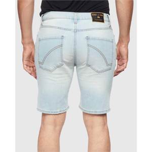Short en jean d'été pour homme Short en jean à jambes larges bleu Mode de rue La coupe décontractée quotidienne est ample et confortable. - Product Image 2