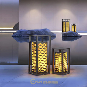 Luces Decorativas de Jardín con Patrón Floral LED, Alimentación por Corriente Alterna - Product Image 1