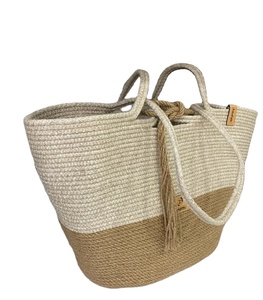 Otton-Bolsos de paja elegantes, Bolsas de paja personalizadas para hombro, productos al por mayor - Product Image 1