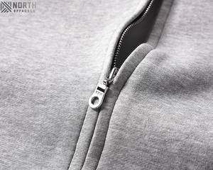Broderie recadrée de haute qualité sweat à capuche en détresse surdimensionné Logo personnalisé Boxy Fit pull récolte lavé pour l'hiver 450 gsm sweats à capuche - Product Image 5