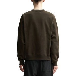 Fabrication en gros personnalisé polyester couleur unie brodé à manches longues sweat à capuche pour hommes haute qualité hiver polaire - Product Image 4