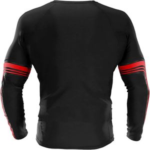 Impression multicolore de votre logo, Rash Guard de Jiu Jitsu Bjj à manches courtes, personnalisé - Product Image 3