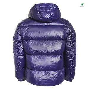 Chaqueta Acolchada con Capucha para Hombre, de Primera Calidad, Lona de Color Sólido, Estilo Urbano Personalizado, Resistente al Viento, Transpirable e Impermeable - Product Image 3