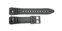Bracelet de montre intelligent unisexe 3122 noir en caoutchouc sport avec boucle en aluminium, respirant, étanche, souple et réglable