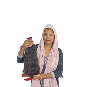 100% cuticule vierge brute alignée sans traitement chimique vendeur naturel en vrac temple humain Extensions de cheveux vietnamiens - Product Image 1