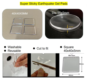 Tappetini da tavolo personalizzati tappetino sedia per tappeto in Gel per sedia poggiapiedi per divano resistente ai terremoti tappetino in Gel imbottibile - Product Image 4