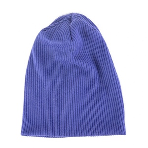 Unisex <b>White</b> <b>Acrylic</b> Beanie Hat Solid Color Ribbed Knit Winter Casual Outdoor 58-60CM Adult Size 2027 - Product Image 3