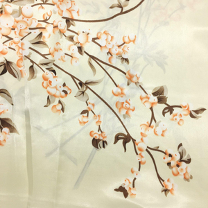 Wholesale High Quality Customizable Floral <b>Square</b> <b>Scarf</b> New Design Gray Bandana Printed 100% <b>Silk</b> Head Cover for Outdoor Scenes - Product Image 5