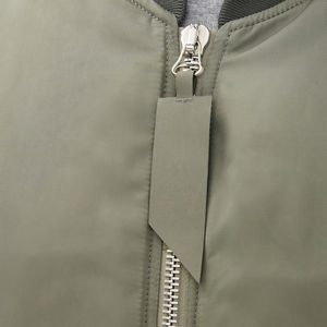 Vestes de bombardier de femmes de couleur unie et de modèle/vestes de bombardier confortables respirables à la mode de femmes de dernier style à vendre - Product Image 5