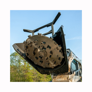 Trituradora de disco hidráulico para la limpieza de terrenos de tractores, gestión de cepillos forestales, construcción duradera y potente accionamiento por motor - Product Image 4