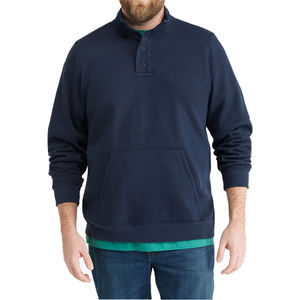 Fabricant de vêtements pour hommes, sweat-shirt avec logo personnalisé, pull en tricot à col rond, vente en gros de maillots à manches longues et à épaules tombantes, OEM - Product Image 3