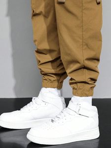 Pantalones Cargo de estilo nuevo para hombre, estilo de seis bolsillos, calidad fina, impermeable, patrón sólido, logotipo personalizable, el mejor Material, pantalones de chándal - Product Image 5