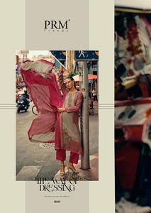 Colección de Trajes Salwar con Estampados Digitales de Pashmina de Viscosa, Catálogo Completo Disponible a Precio de Mayoreo, Colección Premium. - Product Image 5