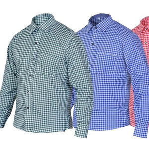 เสื้อเชิ้ตเยอรมันเสื้อเชิ้ตผู้ชายบาวาเรียสำหรับผู้ชายเสื้อเชิ้ตผ้าฝ้ายลายหมากรุก100% สำหรับผู้ชาย - Product Image 2