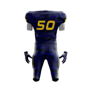 Uniforme de football américain le plus vendu Logo personnalisé Matériau frais Conception unique OEM Sublimation Tenue de sport Taille XL - Product Image 5