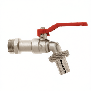 Robinet à bille en laiton GEKA, taille nominale 19 mm, filetage extérieur 3/4'', lot de 6 pour raccords d'eau de jardin - Product Image 3