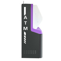 Quiosco ATM de Diseño Moderno de 19 Pulgadas con Pantalla Táctil, Lector de Códigos de Barras, Reciclaje de Efectivo, Cajero Automático, SDK de Pagos Bancarios
