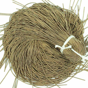 1MM Kora Matte Finish Bullion Wire Fil français de couleur grise-( 100 Grammes) - Product Image 2