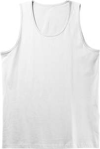 Camiseta sin mangas de verano con logo personalizado para hombre, cómoda, 100% poliéster, diseño de espalda en Y, de secado rápido, cuello en V, transpirable, para gimnasio, al por mayor, para correr - Product Image 3