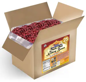 价格便宜的大红芸豆批发长型罐装英国红芸豆