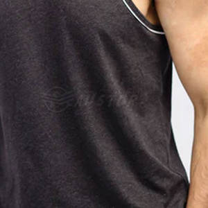 เสื้อกล้ามสำหรับผู้ชายเสื้อผ้าฟิตเนสปากีสถานผลิตจากเสื้อกล้ามไซส์ฤดูร้อน - Product Image 6