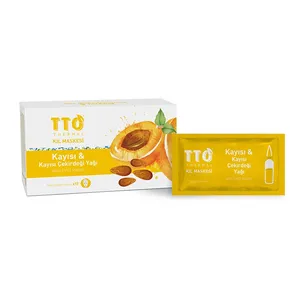 Mascarilla Facial TTO de Arcilla con Aceite de Albaricoque, 12 Unidades, Herbal, Limpieza Profunda, con Aceite de Árbol de Té, Renovación de la Piel, Calmante, para Todo Tipo de Piel - Product Image 1