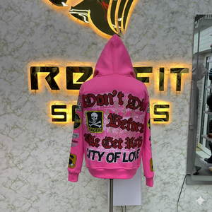 Tous les coloris, grande taille, nouveau style, sweat à capuche à fermeture éclair très demandé, imprimé en relief, fabriqué en usine, prix bas, sweat à capuche pour hommes, sweat à capuche pour hommes - Product Image 2