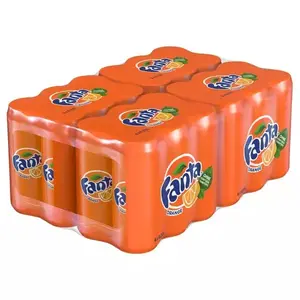 Fanta turuncu meşrubat dolum makinesi 320ml/ Fanta Can/ Fanta portakal suyu