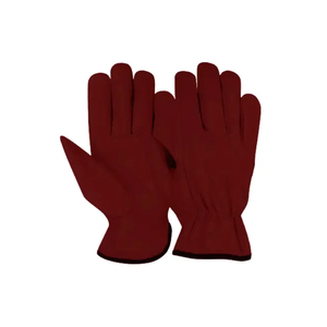 100% nouveau gros cuir conduite respirant marque peau de vache peau de chèvre meilleure Protection hommes gants en cuir - Product Image 4