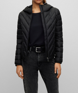 Recién llegado, chaqueta acolchada Reversible para mujer, Abrigo acolchado de algodón con esquema de colores a la moda para mujer, servicios de procesamiento OEM - Product Image 1