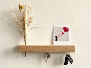 Minimalist wooden <b>shelf</b> <b>wall</b> <b>mounted</b> storage <b>shelves</b> for home hotels living room kitchen bathroom home decor accessories 2024 - Product Image 4