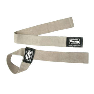 Nouvelle conception personnalisée couleur et Logo personnalisé robuste Fitness Gym haltérophilie Cross Fit sangles en cuir - Product Image 5