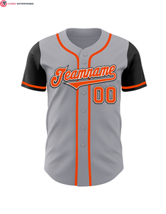 Uniforme de Béisbol para Adultos, Personalizado con Impresión Digital, Transpirable, Jersey de Manga Corta para Hombre, Camisetas Deportivas - Product Image 2