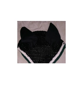 Premium de haute qualité noir cheval mouche voile Croshia fait équestre accessoire maille matériel ajustement toutes les tailles chevaux en gros - Product Image 4