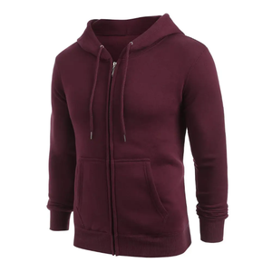 Nouvel arrivage Pull à capuche d'hiver de haute qualité pour hommes avec broderie 100% coton biologique Service OEM Vente en gros - Product Image 4