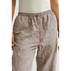 Superbe qualité couleur unie prix bon marché conception personnalisée décontracté femmes/dames pantalons de survêtement d'hiver survêtement - Product Image 3