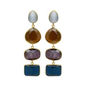 New Arrival Lightweight Fashion Earrings with a Vibrant Color Palette - Product Image 1