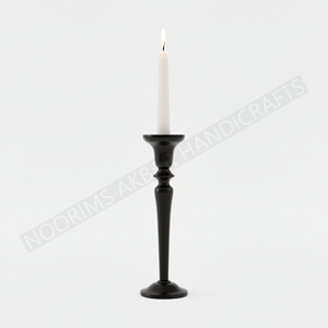 Metal Aluminium <b>Black</b> <b>Candle</b> Holder Handmade Hot Selling Decorative Stand for Lanterns and <b>Candle</b> Jars Manufacturer Exporter - Product Image 2